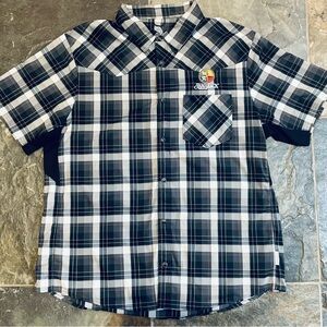 Club Ride Apparel mountain biking shirt. Black snaps, No stains, no rips.